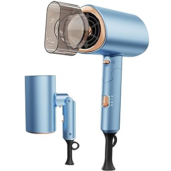 髪にやさしい速乾ドライヤー 2023年製 Bluetooth対応 Amazon | ヘアドライヤー 大風量 速乾 【1500W 高速モーター